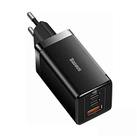 картинка Сетевое зарядное устройство Baseus GaN5 Pro Fast Charger 2C+U 65W EU магазин Fastoo являющийся официальным дистрибьютором в России 
